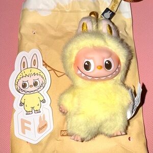 Authentic Mini Labubu Pin For Love Letter F